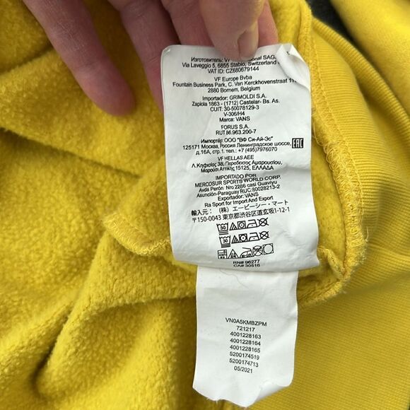 Vans x IT House of Terror Hoodie Yellow Hoodie - Picture 12 of 12